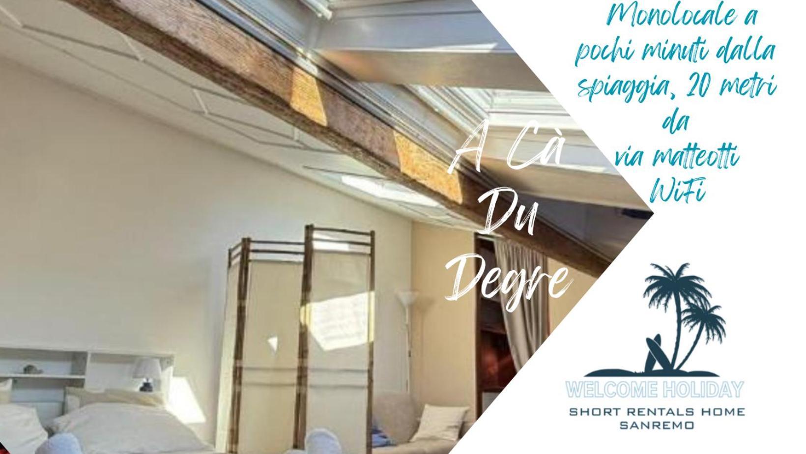 Ferienwohnung -A Ca' Du Degre'- A Un Passo Da Via Matteotti Sanremo Exterior foto